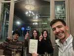 The lab wins the Royal Oak Pub Quiz