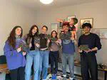 Lab dinner at Dimitar's house