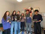 Lab dinner at Dimitar's house